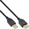 Inline 34603S USB kábel 3 M USB A Fekete (34603S)