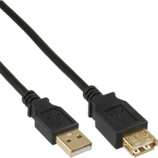 Inline 34650S USB kábel 0,5 M USB A Fekete (34650S) kábel és adapter