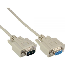 Inline 4043718002719 soros kábel Bézs 7 M DB-9 (12237) kábel és adapter