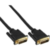 Inline 4043718070923 DVI kábel 3 M DVI-D Fekete (17783P)