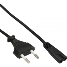 Inline 4043718079476 tápkábel Fekete 1,5 M C7 csatlakozó CEE7/16 (16654S) kábel és adapter