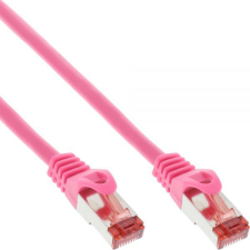 Inline 4043718125975 hálózati kábel Rózsaszín 3 M Cat6 S/FTP (S-STP) (76403M) kábel és adapter