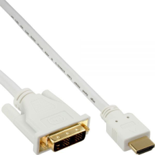Inline 4043718157440 video átalakító kábel 3 M DVI HDMI Fehér (17663U) kábel és adapter