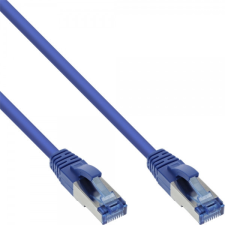 Inline 4043718189373 Kék 0,5 M Cat6a S/FTP (S-STP) kábel és adapter