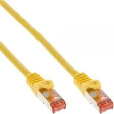 Inline 4043718231638 hálózati kábel Sárga 10 M Cat6 S/FTP (S-STP) (76110Y) kábel és adapter