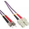 Inline 4043718249145 InfiniBand és száloptikai kábel 5 M SC ST Ibolya (82505P)