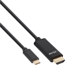 Inline 64113 video átalakító kábel 3 M USB C-típus HDMI Fekete (64113) kábel és adapter