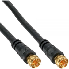 Inline 69301P koax kábel SAT 1 M F-típusú Fekete (69301P) kábel és adapter
