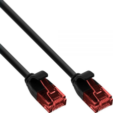 Inline 71211S hálózati kábel Fekete 1 M Cat6 U/UTP (UTP) (71211S) kábel és adapter