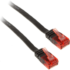 Inline 71601S hálózati kábel Fekete 1 M Cat6 U/UTP (UTP) (71601S) kábel és adapter