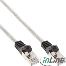Inline 72500T hálózati kábel Átlátszó 10 M Cat5e SF/UTP (S-FTP) (72500T) kábel és adapter