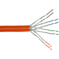 Inline 77100I hálózati kábel Narancssárga 100 M Cat7a S/FTP (S-STP) (77100I) kábel és adapter