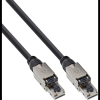 Inline 77850S hálózati kábel Fekete 50 M Cat6a U/UTP (UTP) (77850S)