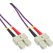 Inline 83510P InfiniBand és száloptikai kábel 10 M Lila (83510P) kábel és adapter