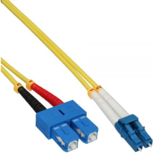 Inline 88656A InfiniBand és száloptikai kábel 15 M LC SC OFC Sárga (88656A) kábel és adapter