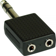 Inline 99304 csatlakozó átlakító 3.5mm jack female 2x3.5mm Fekete (99304) kábel és adapter