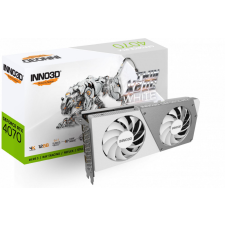 INNO3D Geforce RTX 4070 12GB GDDR6X TWIN X2 OC White (N40702-126XX-185252W) videókártya