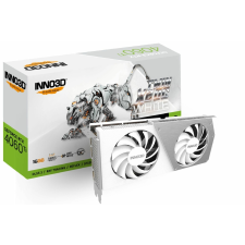 INNO3D Karta graficzna INNO3D GeForce RTX 4060 Ti Twin X2 OC WHITE 16GB (N406T2-16D6X-178055W) videókártya