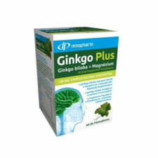  InnoPharm Ginkgo Plus Ginkgo biloba + Magnézium filmtabletta 60x gyógyhatású készítmény
