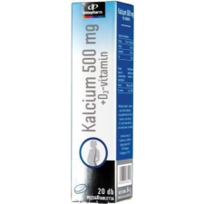  INNOPHARM PEZSGŐTABLETTA KALCIUM 500MG+D3 VITAMIN 20DB vitamin és táplálékkiegészítő