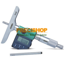 Insize Mélységmérő-mikrométer Digitális-, mérőhíddal, INSIZE 3540-B50, 0-50/0.001 mm/0-2&quot; mérőműszer