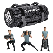 Insportline Erősítő zsák fogantyúkkal inSPORTline Fitbag Camu 30 kg fitness eszköz