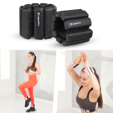 Insportline Fitnesz súly bokára/csuklóra inSPORTline Brace fekete fitness eszköz
