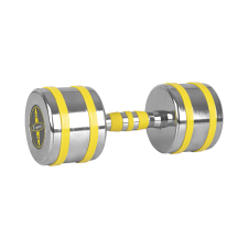 Insportline Króm súlyzó inSPORTline Yellsteel 14 kg kézisúlyzó