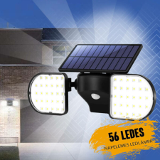  Intelligens napelemes LED Lámpa mozgásérzékelővel kültéri világítás