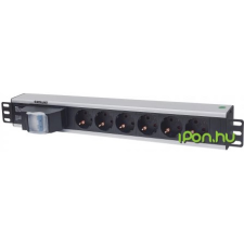 Intellinet 19" 1.5U Rackmount 6-Way Power Strip 711432 szerver