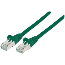 Intellinet 350594 hálózati kábel Zöld 0,5 M Cat6a S/FTP (S-STP) (350594) kábel és adapter