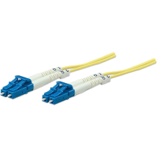 Intellinet 516785 száloptikás kábel 1 M LC OS2 Sárga (516785) kábel és adapter
