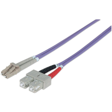 Intellinet 750936 száloptikás kábel 3 M LC SC OM4 Ibolya (750936) kábel és adapter