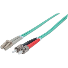 Intellinet 751148 száloptikás kábel 10 M ST LC OM3 Türkizkék (751148) kábel és adapter