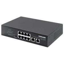 Intellinet IPS-08G02-120W PoE+ Gigabit Switch hub és switch