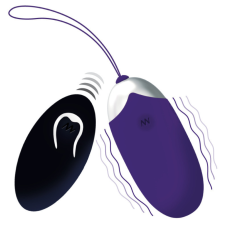 INTENSE COUPLES TOYS INTENSE FLIPPY II VIBRÁLÓ TOJÁS TÁVIRÁNYÍTÓVAL LILA vibrátorok