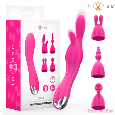 INTENSE FUN INTENSE - CHER INTERCHANGEABLE HEADS VIBRATOR vibrátorok