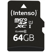 Intenso 64GB Intenso - MicroSD - PERFORMANCE (3424490) memóriakártya