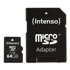 Intenso 64GB MicroSDHC MicroSDXC Class 10 memóriakártya