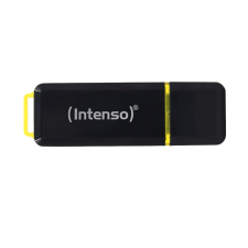 Intenso High Speed Line USB flash meghajtó 64 GB USB A típus 3.2 Gen 1 (3.1 Gen 1) Fekete, Sárga pendrive