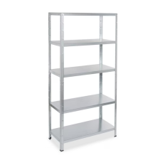 Intenso horganyzott acél polc- 150 x 75 x 30 cm (5 polc) bútor
