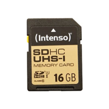 Intenso Premium - flash memory card - 16 GB - SDHC UHS-I (3421470) - Memóriakártya memóriakártya