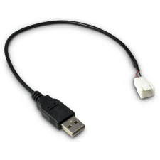 Inter-Tech Adapter USB AM auf 3Pin Buchse, 30 cm (88885450) kábel és adapter