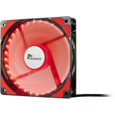 Inter-Tech L-12025 120mm rendszerhűtő Piros hűtés