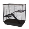  Inter-Zoo Frodo + Plastic Fekete hörcsög ketrec (78 x 48 x 80 cm)