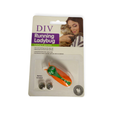  Interaktív mozgó katica macskajáték narancssárga játék macskáknak