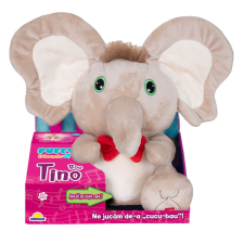 Interaktív plüssjáték Puffy Friends, Tino Boo Elephant, bézs plüssfigura