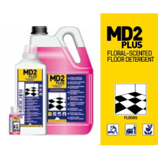 Interchem MD2 Plus virág illatú felmosószer 5L Ultrakoncentrátum tisztító- és takarítószer, higiénia