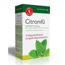  INTERHERB CITROMFŰ EXTRAKTUM KAPSZULA vitamin és táplálékkiegészítő