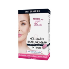 Interherb Interherb Kollagén & Hyaluronsav Szépségformula INTENSE tabletta 30db vitamin és táplálékkiegészítő